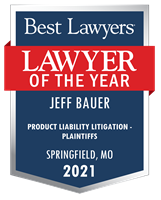 Lawyer of the Year Badge - 2021 - Product Liability Litigation - Plaintiffs