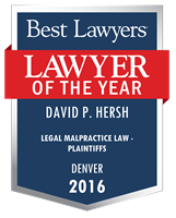 Lawyer of the Year Badge - 2016 - Legal Malpractice Law - Plaintiffs