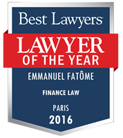 Lawyer of the Year Badge - 2016 - Finance Law