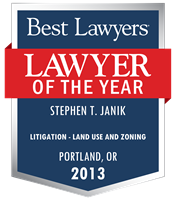 Lawyer of the Year Badge - 2013 - Litigation - Land Use and Zoning