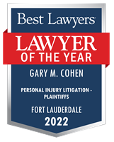 Lawyer of the Year Badge - 2022 - Personal Injury Litigation - Plaintiffs