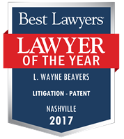 Lawyer of the Year Badge - 2017 - Litigation - Patent