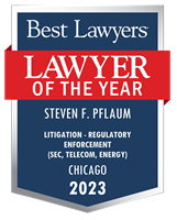 Lawyer of the Year Badge - 2023 - Litigation - Regulatory Enforcement (SEC, Telecom, Energy)