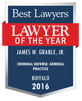 Lawyer of the Year Badge - 2016 - Criminal Defense: General Practice