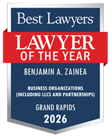 Lawyer of the Year Badge - 2026 - Business Organizations (including LLCs and Partnerships)