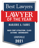 Lawyer of the Year Badge - 2021 - Mass Tort Litigation / Class Actions - Defendants
