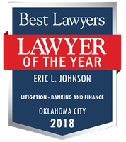 Lawyer of the Year Badge - 2018 - Litigation - Banking and Finance