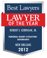 Lawyer of the Year Badge - 2012 - Personal Injury Litigation - Defendants