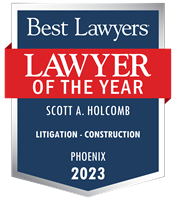 Lawyer of the Year Badge - 2023 - Litigation - Construction