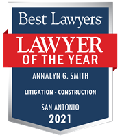 Lawyer of the Year Badge - 2021 - Litigation - Construction