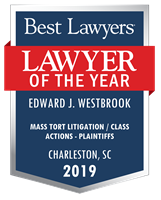 Lawyer of the Year Badge - 2019 - Mass Tort Litigation / Class Actions - Plaintiffs