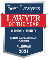 Lawyer of the Year Badge - 2021 - Medical Malpractice Law - Plaintiffs