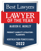 Lawyer of the Year Badge - 2022 - Product Liability Litigation - Plaintiffs