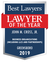 Lawyer of the Year Badge - 2019 - Business Organizations (including LLCs and Partnerships)