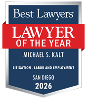Lawyer of the Year Badge - 2026 - Litigation - Labor and Employment