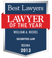Lawyer of the Year Badge - 2013 - Securities Law