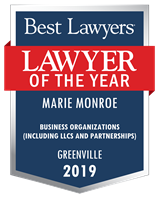 Lawyer of the Year Badge - 2019 - Business Organizations (including LLCs and Partnerships)