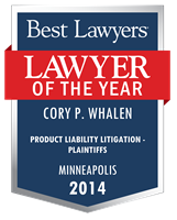 Lawyer of the Year Badge - 2014 - Product Liability Litigation - Plaintiffs