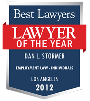 Lawyer of the Year Badge - 2012 - Employment Law - Individuals