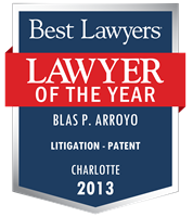 Lawyer of the Year Badge - 2013 - Litigation - Patent