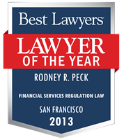 Lawyer of the Year Badge - 2013 - Financial Services Regulation Law