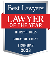 Lawyer of the Year Badge - 2023 - Litigation - Patent