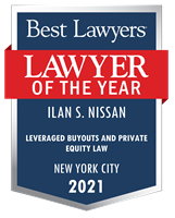 Lawyer of the Year Badge - 2021 - Leveraged Buyouts and Private Equity Law