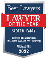 Lawyer of the Year Badge - 2022 - Business Organizations (including LLCs and Partnerships)