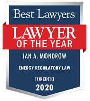 Lawyer of the Year Badge - 2020 - Energy Regulatory Law