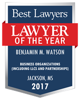 Lawyer of the Year Badge - 2017 - Business Organizations (including LLCs and Partnerships)