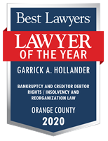 Lawyer of the Year Badge - 2020 - Bankruptcy and Creditor Debtor Rights / Insolvency and Reorganization Law