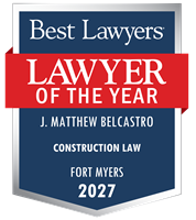 Lawyer of the Year Badge - 2027 - Construction Law