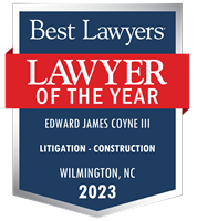 Lawyer of the Year Badge - 2023 - Litigation - Construction
