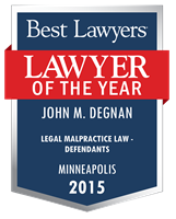 Lawyer of the Year Badge - 2015 - Legal Malpractice Law - Defendants