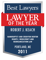 Lawyer of the Year Badge - 2011 - Bankruptcy and Creditor Debtor Rights / Insolvency and Reorganization Law