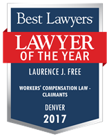 Lawyer of the Year Badge - 2017 - Workers' Compensation Law - Claimants