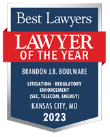 Lawyer of the Year Badge - 2023 - Litigation - Regulatory Enforcement (SEC, Telecom, Energy)