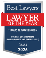 Lawyer of the Year Badge - 2026 - Business Organizations (including LLCs and Partnerships)