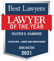 Lawyer of the Year Badge - 2021 - Litigation - Labor and Employment