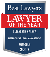 Lawyer of the Year Badge - 2017 - Employment Law - Management