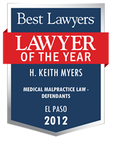 Lawyer of the Year Badge - 2012 - Medical Malpractice Law - Defendants