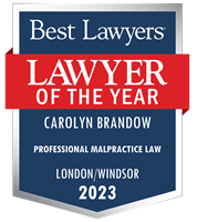 Lawyer of the Year Badge - 2023 - Professional Malpractice Law