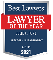 Lawyer of the Year Badge - 2021 - Litigation - First Amendment