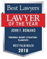 Lawyer of the Year Badge - 2018 - Personal Injury Litigation - Plaintiffs