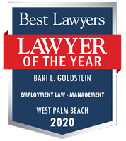 Lawyer of the Year Badge - 2020 - Employment Law - Management