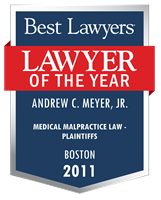 Lawyer of the Year Badge - 2011 - Medical Malpractice Law - Plaintiffs