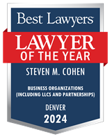 Lawyer of the Year Badge - 2024 - Business Organizations (including LLCs and Partnerships)