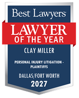 Lawyer of the Year Badge - 2027 - Personal Injury Litigation - Plaintiffs
