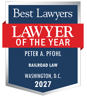 Lawyer of the Year Badge - 2027 - Railroad Law