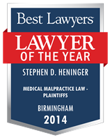 Lawyer of the Year Badge - 2014 - Medical Malpractice Law - Plaintiffs